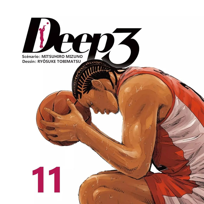Couverture du tome 11 de Deep 3 Allen Hatano de profil
